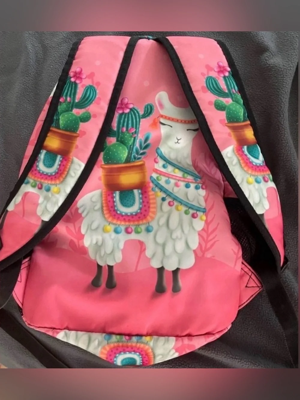 🦙 Fiesta Llama Backpack and (2) 3-Ring Binder Set